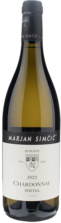 Vorderseite Domaine Marjan Simcic Chardonnay BRDA Classic 2022