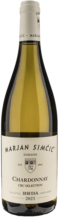 Front Domaine Marjan Simcic Chardonnay Cru Selection BRDA 2021