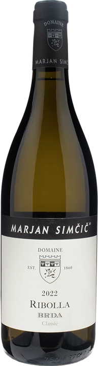 Front Domaine Marjan Simcic Ribolla BRDA Classic 2022