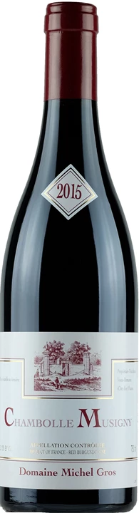 Front Domaine Michel Gros Chambolle Musigny 2015