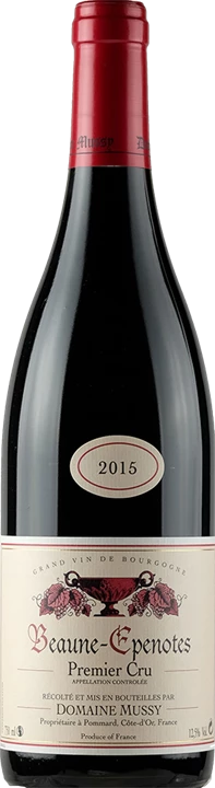 Fronte Domaine Mussy Cote de Beaune 1er cru Epenotes 2015