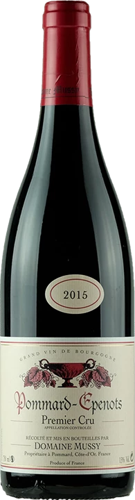 Fronte Domaine Mussy Pommard 1er Cru Epenotes 2015