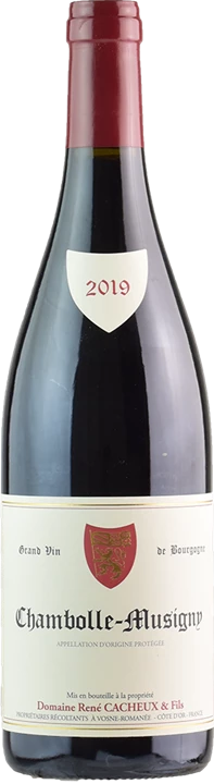 Front Domaine René Cacheux Chambolle Musigny 2019