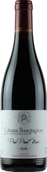 Fronte Domaine Stephane Magnien Pur Pinot Noir 2016