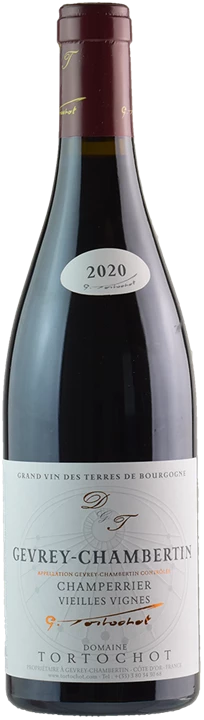 Fronte Domaine Tortochot Gevrey Chambertin Champerrier Vieilles Vignes 2020