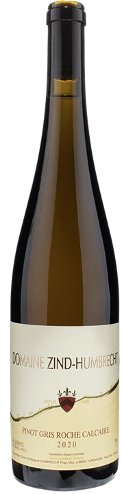 Fronte Domaine Zind-Humbrecht Pinot Gris Calcaire 2020
