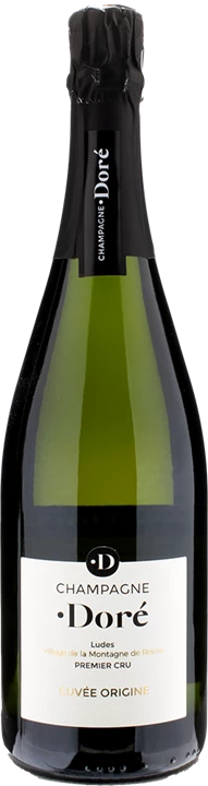 Vorderseite Doré Champagne Cuvée Origine 1er Cru Brut