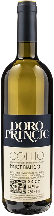 Front Doro Princic Collio Pinot Bianco 2022