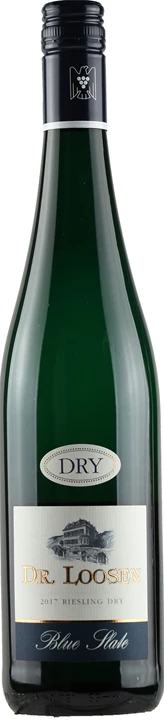 Front Dr. Loosen Blue Slate Riesling Dry 2017