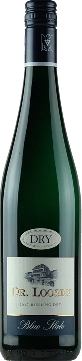 Front Dr. Loosen Riesling Dry Blue Slate 2017