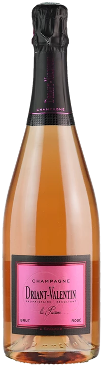 Vorderseite Driant Valentin Champagne La Passion Brut Rosé