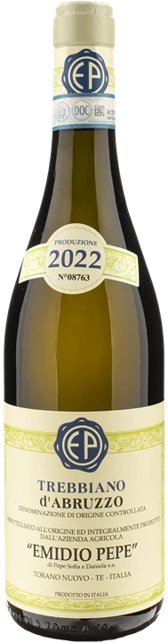 Fronte Emidio Pepe Trebbiano d'Abruzzo 2022