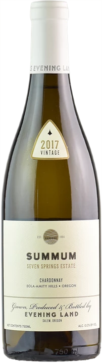 Vorderseite Evening Land Vineyard Summum Chardonnay 2017