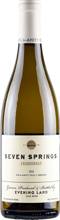 Vorderseite Evening Land Vineyards Seven Springs Chardonnay 2016