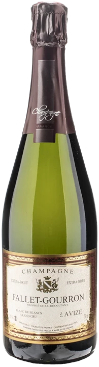 Vorderseite Fallet-Gourron Champagne Grand Cru Blanc de Blancs Extra Brut