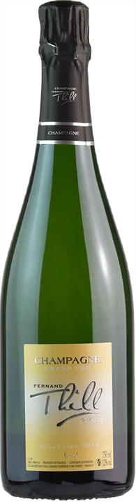 Front Fernand Thill Champagne Grand Cru Brut Millesime 2015