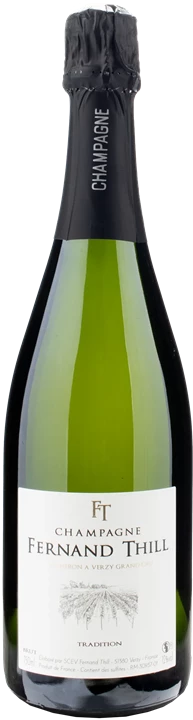 Front Fernand Thill Champagne Grand Cru Brut Tradition