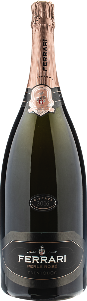 Ferrari Perlé Rosé Metodo Classico Brut Riserva Magnum 2016