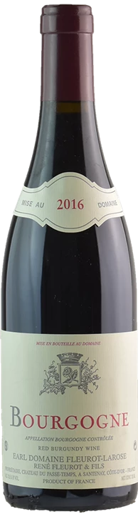 Vorderseite Fleurot-Larose Bourgogne Rouge 2016