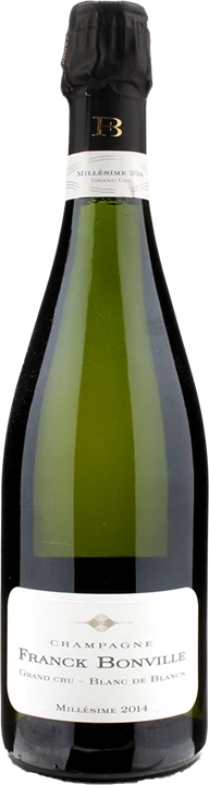 Vorderseite Franck Bonville Champagne Grand Cru Blanc de Blancs Brut Millésime 2014