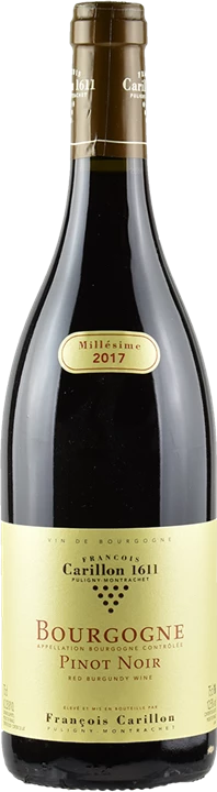 Front Francois Carillon Bourgogne Rouge Pinot Noir 2017