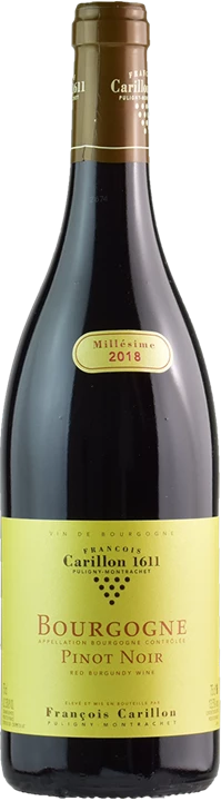 Fronte Francois Carillon Bourgogne Rouge Pinot Noir 2018