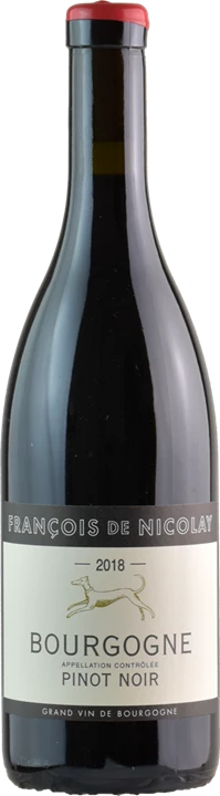 Vorderseite Francois de Nicolay Bourgogne Pinot Noir 2018
