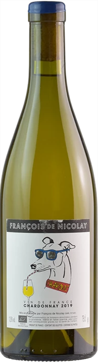 Vorderseite Francois de Nicolay Chardonnay Chardoc 2019