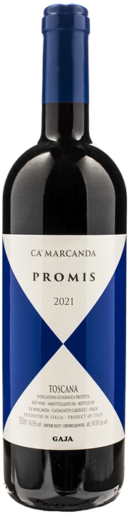 Fronte Gaja Ca' Marcanda Promis 2021