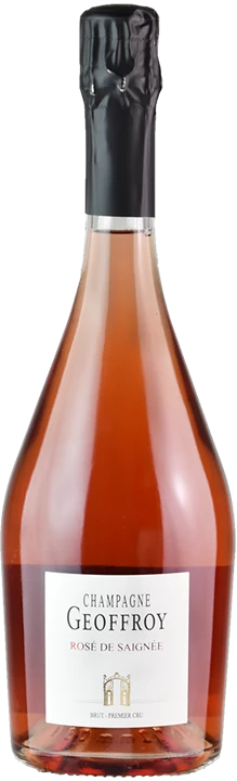 Vorderseite Geoffroy Champagne 1er Cru Rosé de Saigneé Brut