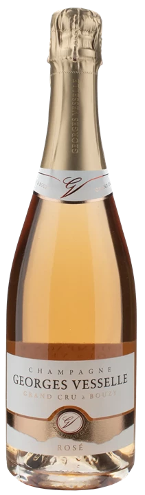 Vorderseite Georges Vesselle Champagne Grand Cru Brut Rosé