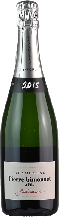 Fronte Gimonnet Champagne 1er Cru Blanc de Blancs Gastronome Brut 2015