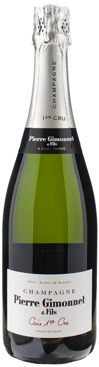 Vorderseite Gimonnet Champagne 1er Cru Blanc de Blanc Cuis Brut