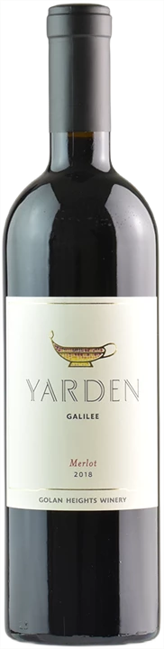Front Golan Heights Winery Yarden Merlot 2018