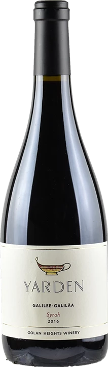 Front Golan Heights Winery Yarden Syrah 2016