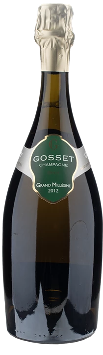 Fronte Gosset Champagne Brut Grand Millesimè 2012