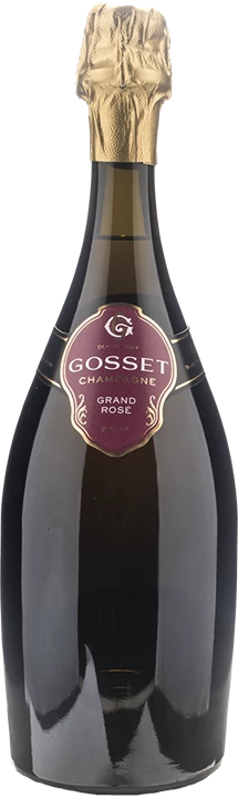 Front Gosset Champagne Grand Rosé Brut