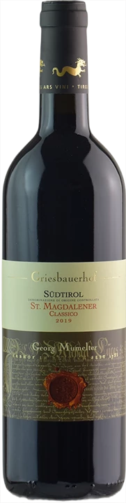 Front Griesbauerhof St Magdalener Classico 2019