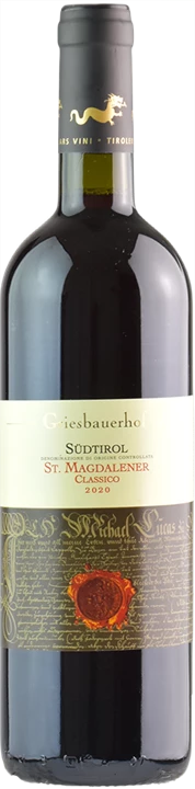 Front Griesbauerhof St Magdalener Classico 2020