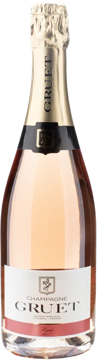 Front Gruet Champagne Rosé Brut