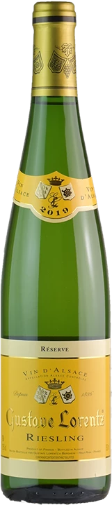Front Gustave Lorentz Riesling Reserve 2019