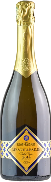 Front Guy Charlemagne Champagne Grand Cru Blanc de Blancs Mesnillesime Vieilles Vignes 2014