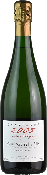 Vorderseite Guy Michel Champagne Millesimé Extra Brut 2005