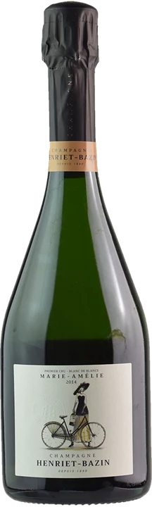 Front Henriet Bazin Champagne 1er Cru Blanc de Blancs Marie-Amélie Millesime Nature 2014