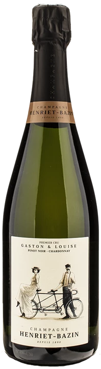 Vorderseite Henriet Bazin Champagne 1er Cru Cuvée Gaston & Louise Brut Nature