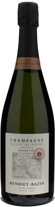 Vorderseite Henriet Bazin Champagne Grand Cru Blanc de Noirs Extra Brut