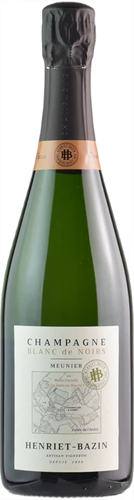 Front Henriet Bazin Champagne Meunier Blanc de Noirs Brut
