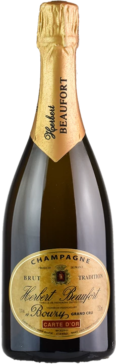 Fronte Herbert Beaufort Champagne Grand Cru Tradition Carte D'Or