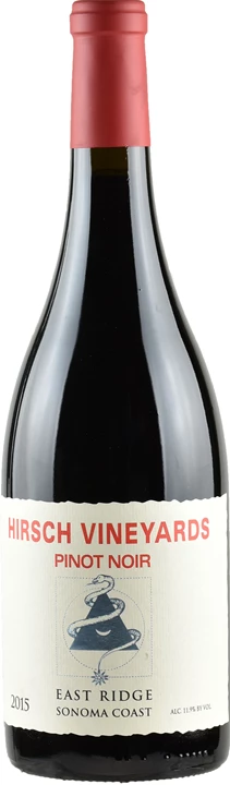Vorderseite Hirsch Vineyards East Ridge Pinot Noir 2015