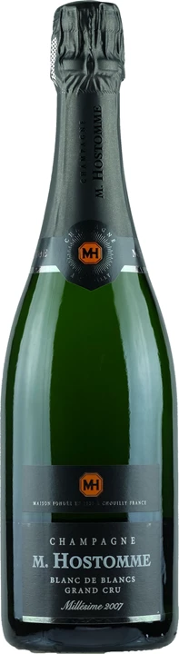 Front Hostomme Champagne Millesime BdB Grand Cru 2007